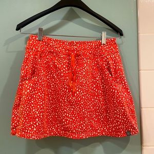 Title Nine Pink and White Skort size small length 15 inches